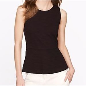 J. Crew | Black Peplum